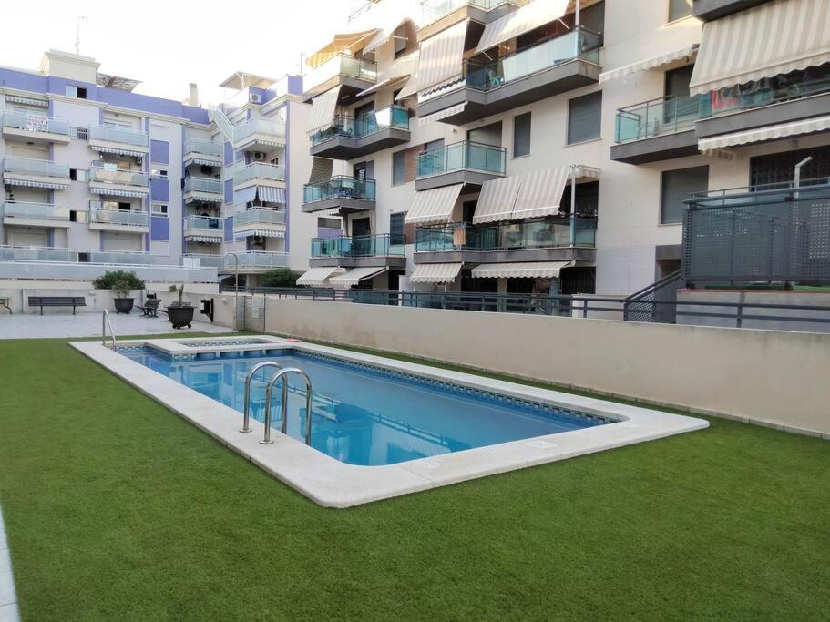 Apartament Residencial Azahar, Piscina Y Parking Gratis Moncófar Zewnętrze zdjęcie